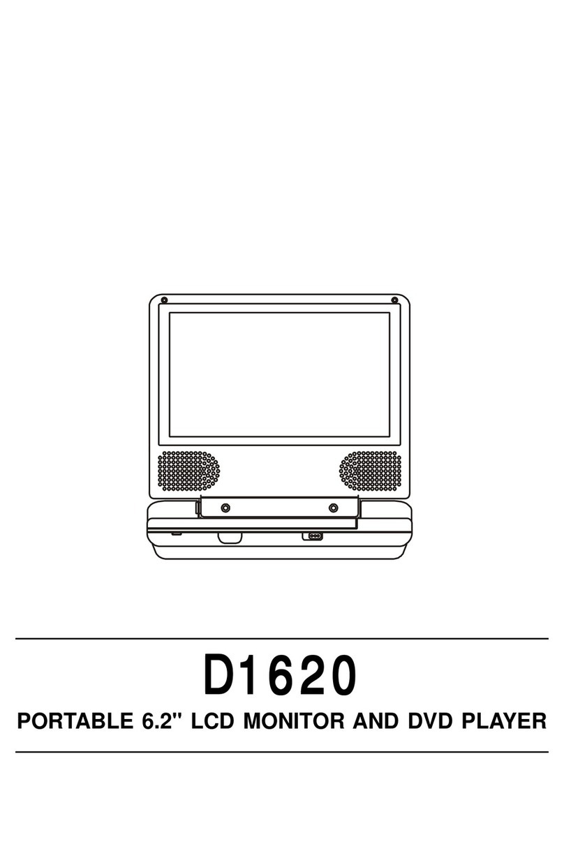 Audiovox D1620 User manual Audiovox D1620 User manual