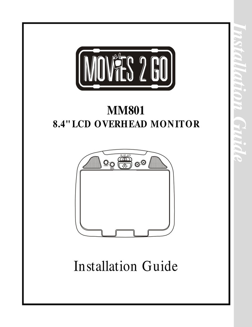 AEC MM801 - LCD Monitor - Movies 2 Go installation guide