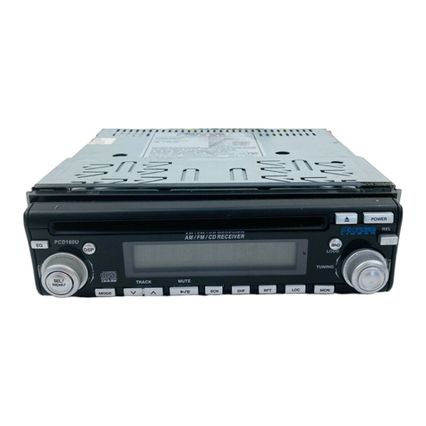 Audiovox Jensen Phase Linear PCD160U User manual