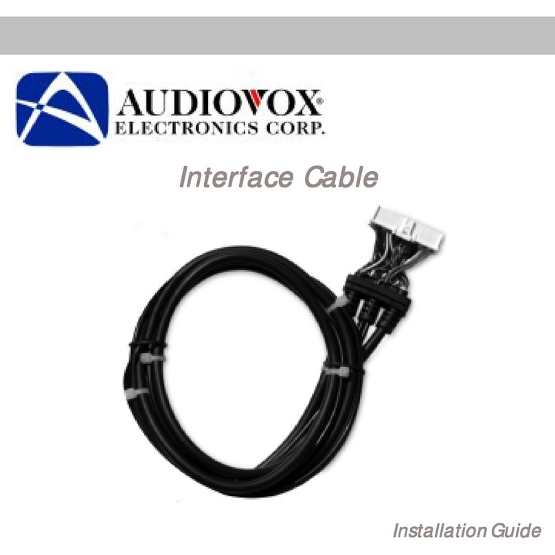Audiovox CNPKEN1 installation guide