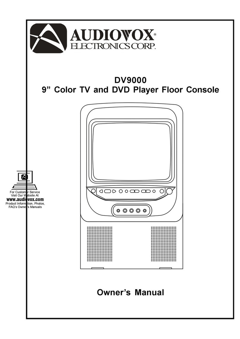 Audiovox DV9000 owner's manual