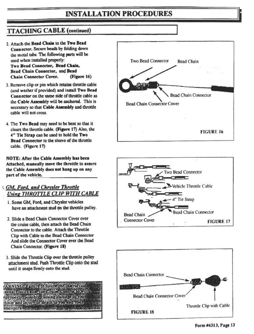 Audiovox TV Cables Instruction sheet Audiovox TV Cables Instruction sheet