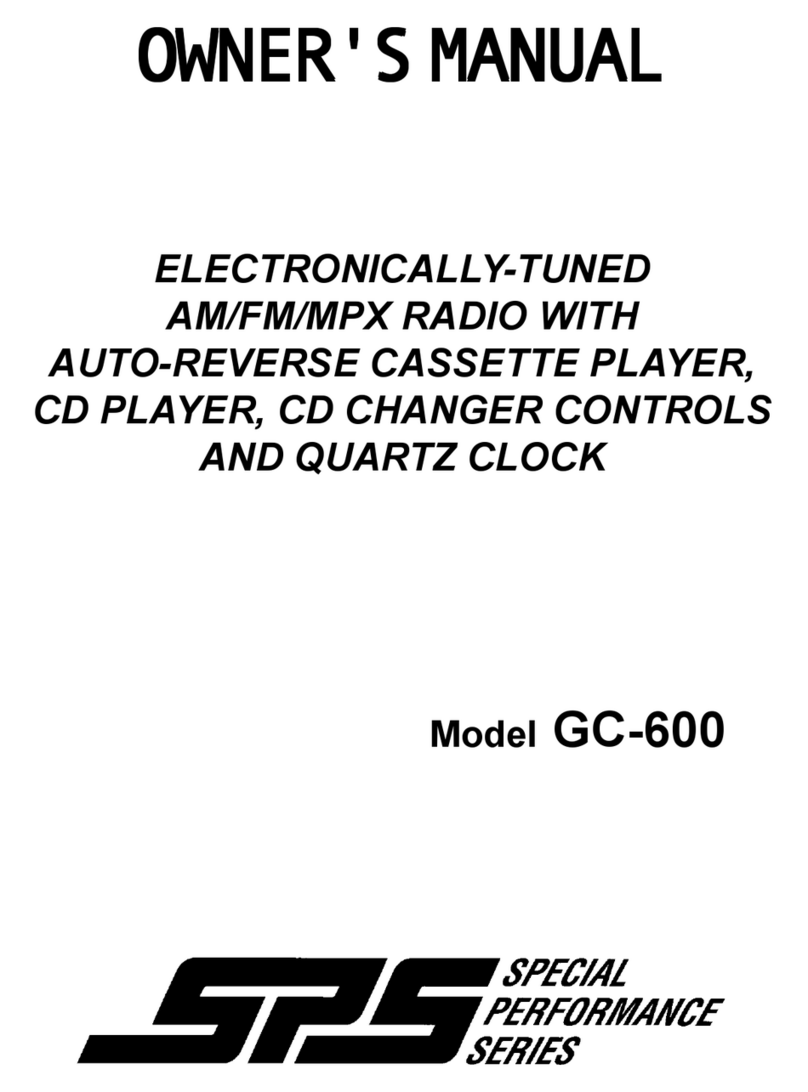 Audiovox Rampage AXTM-600 User manual