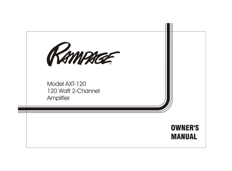 Audiovox BTR120 User manual