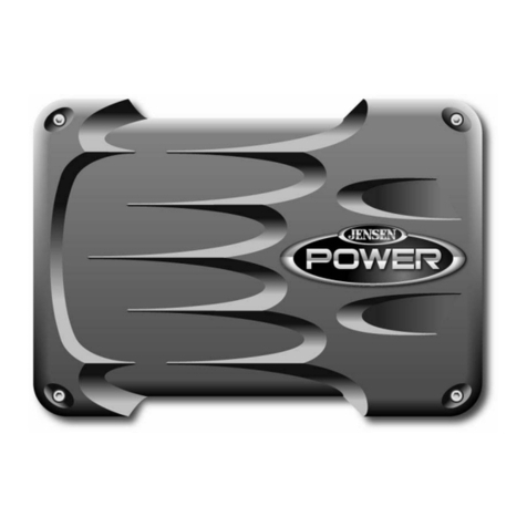 Audiovox Jensen Power JPA260 User manual