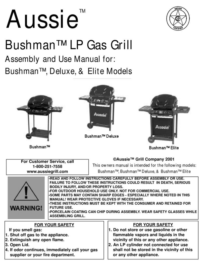 Aussie pmn Assembly and use manual
