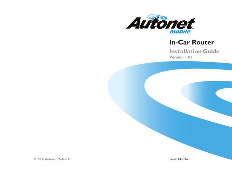 Autonet In-Car Router installation guide