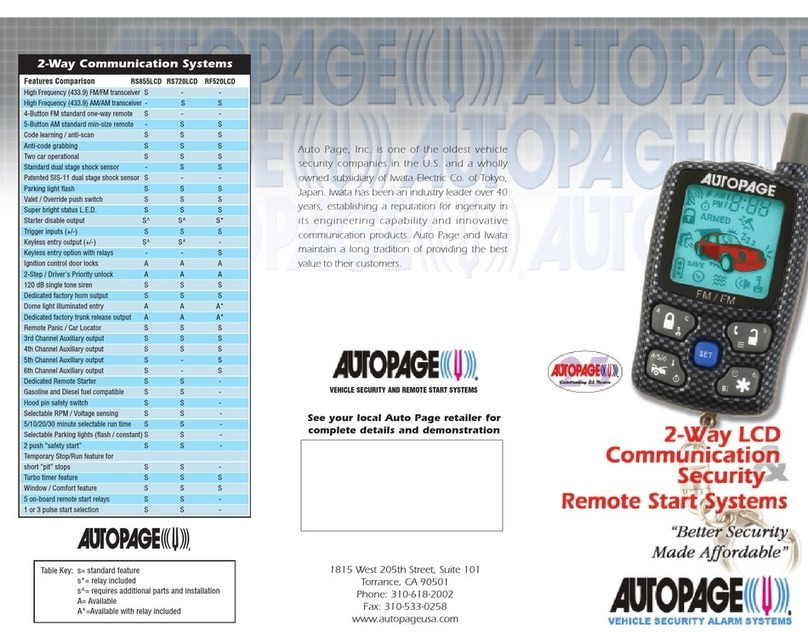 Auto Page RS720LCD brochure