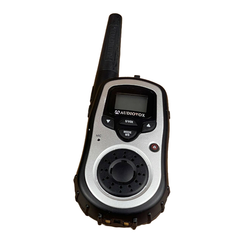 Audiovox GMRS9010-2 owner's manual