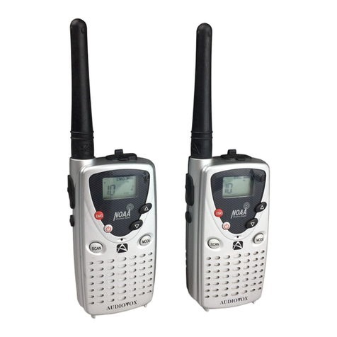 Audiovox GMRS-1535 User manual