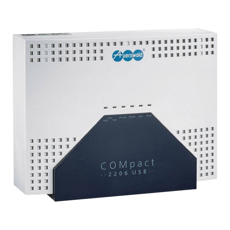 Auerswald COMpact 2206 USB User manual