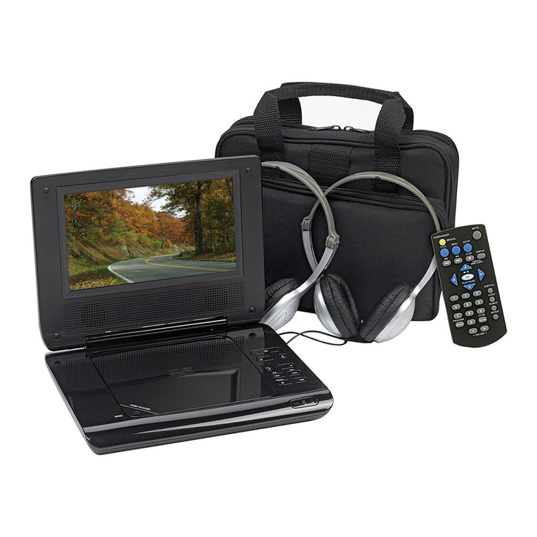 Audiovox D705PK User manual