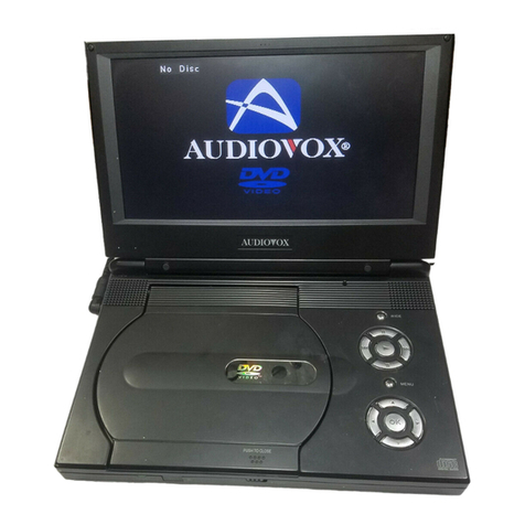Audiovox D1929B User manual Audiovox D1929B User manual