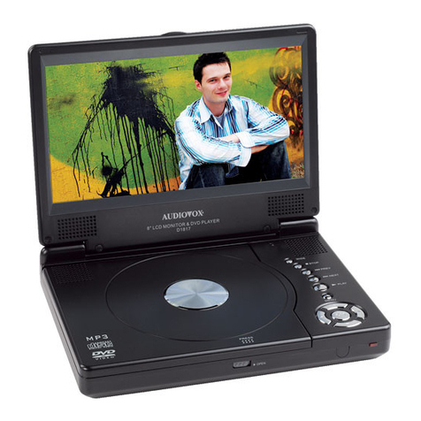 Audiovox D1817PKG User manual