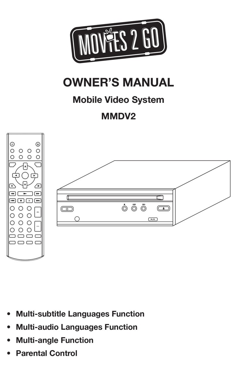 Audiovox MMDV2 User manual