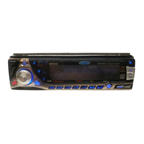 Audiovox Jensen MP7610 User manual