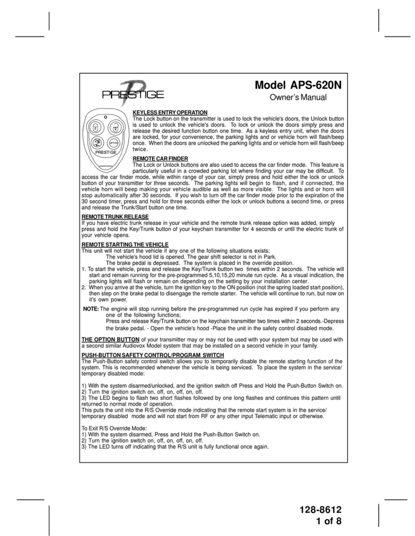 Prestige APS-620N User manual