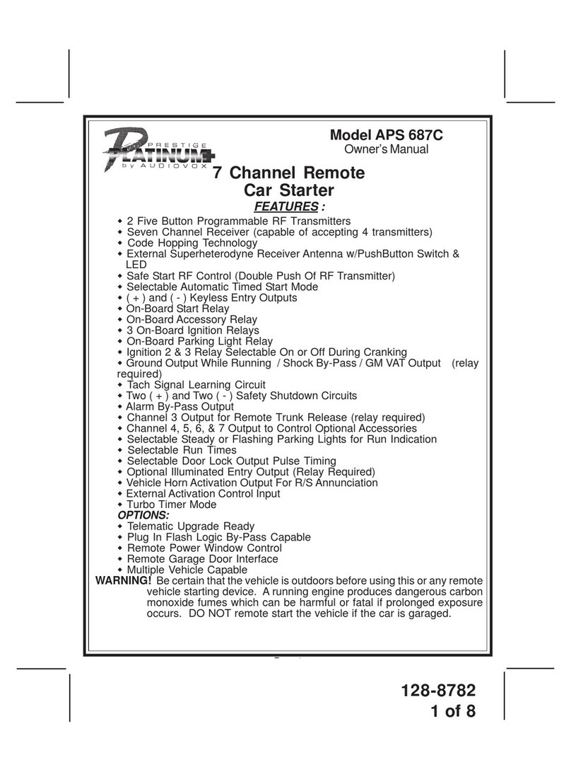Prestige Platinum+ APS 687C User manual