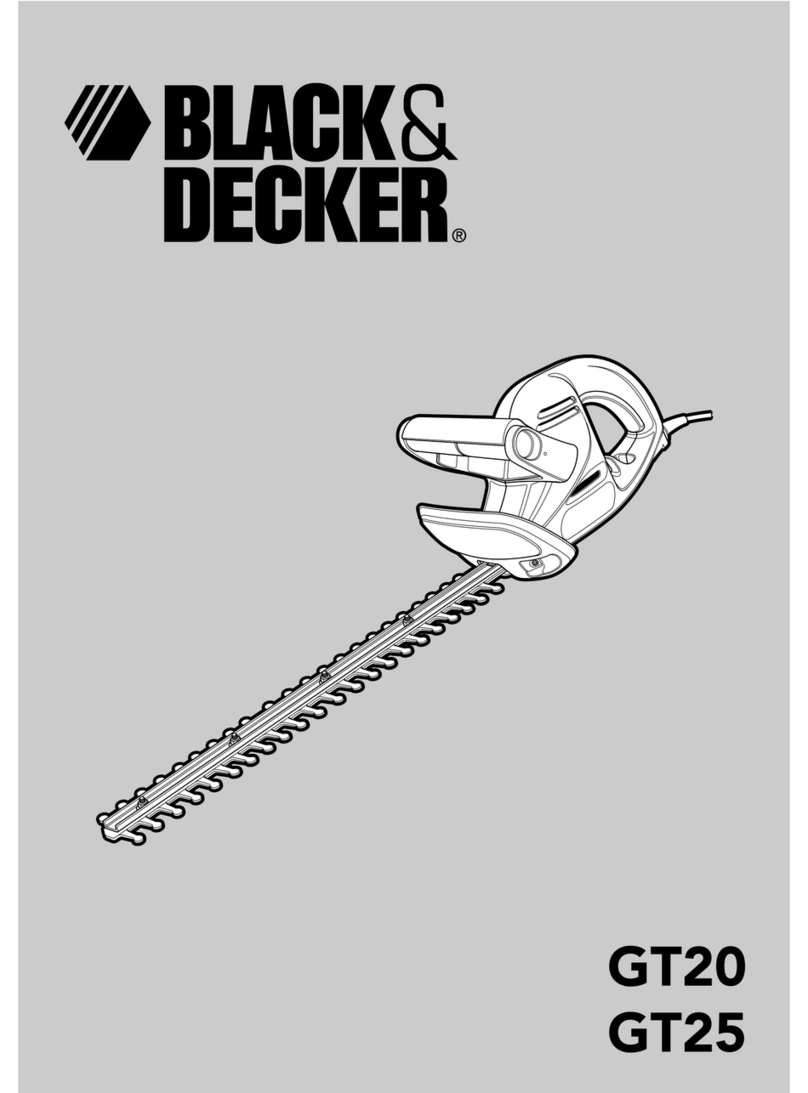 Black & Decker GT20 User manual