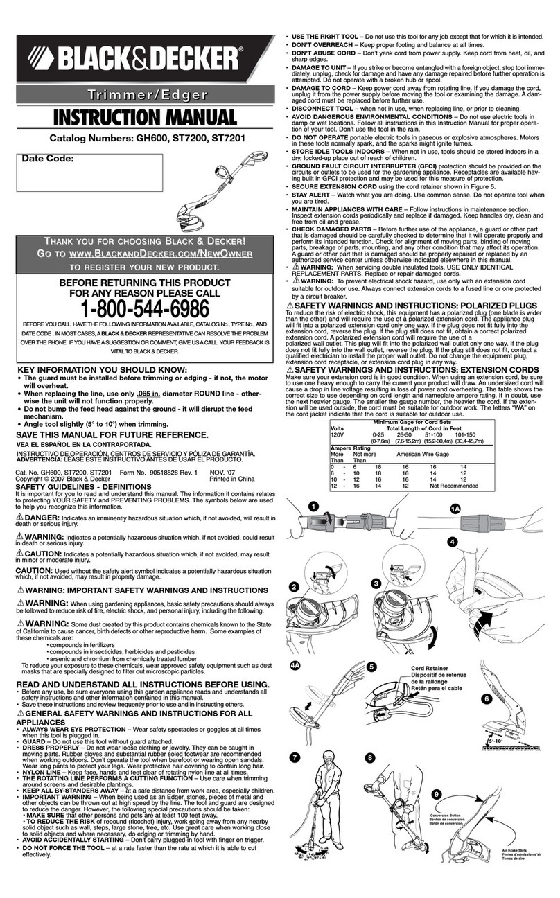 Black & Decker 90518528 instruction manual