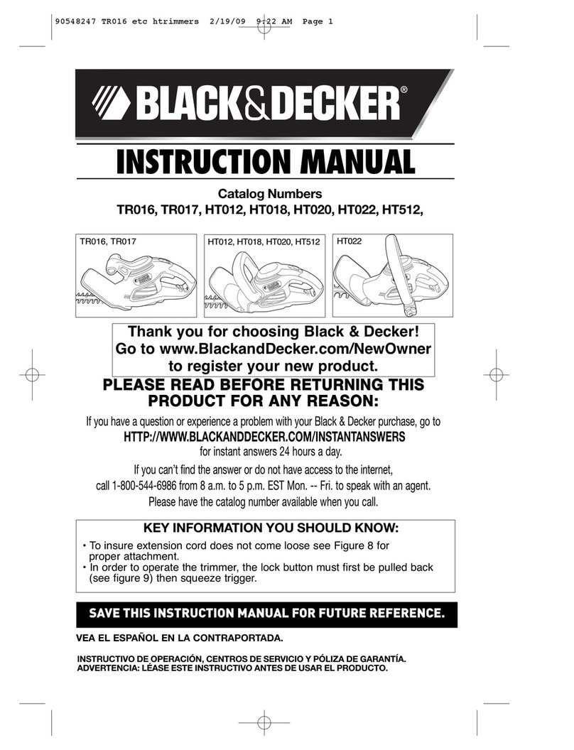 Black & Decker 90548247 User manual
