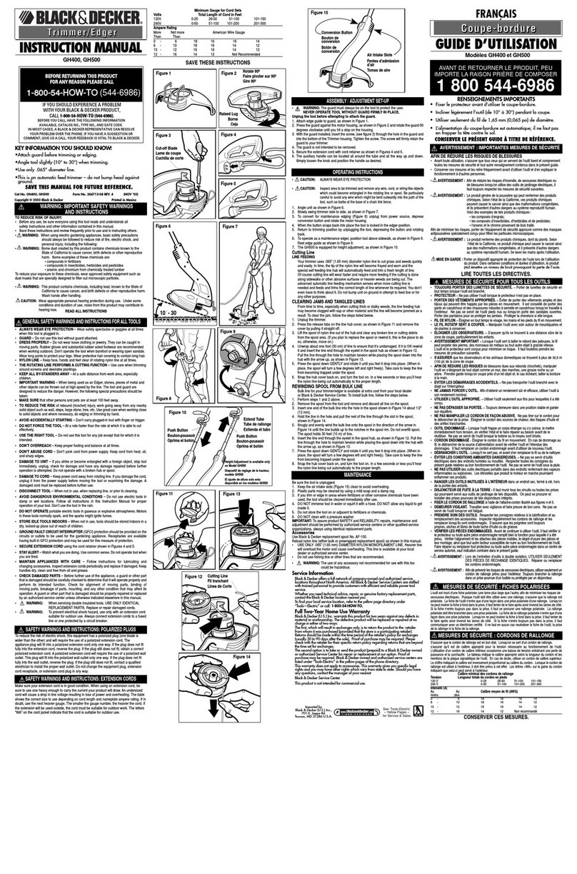 Black & Decker 264713-04 User manual