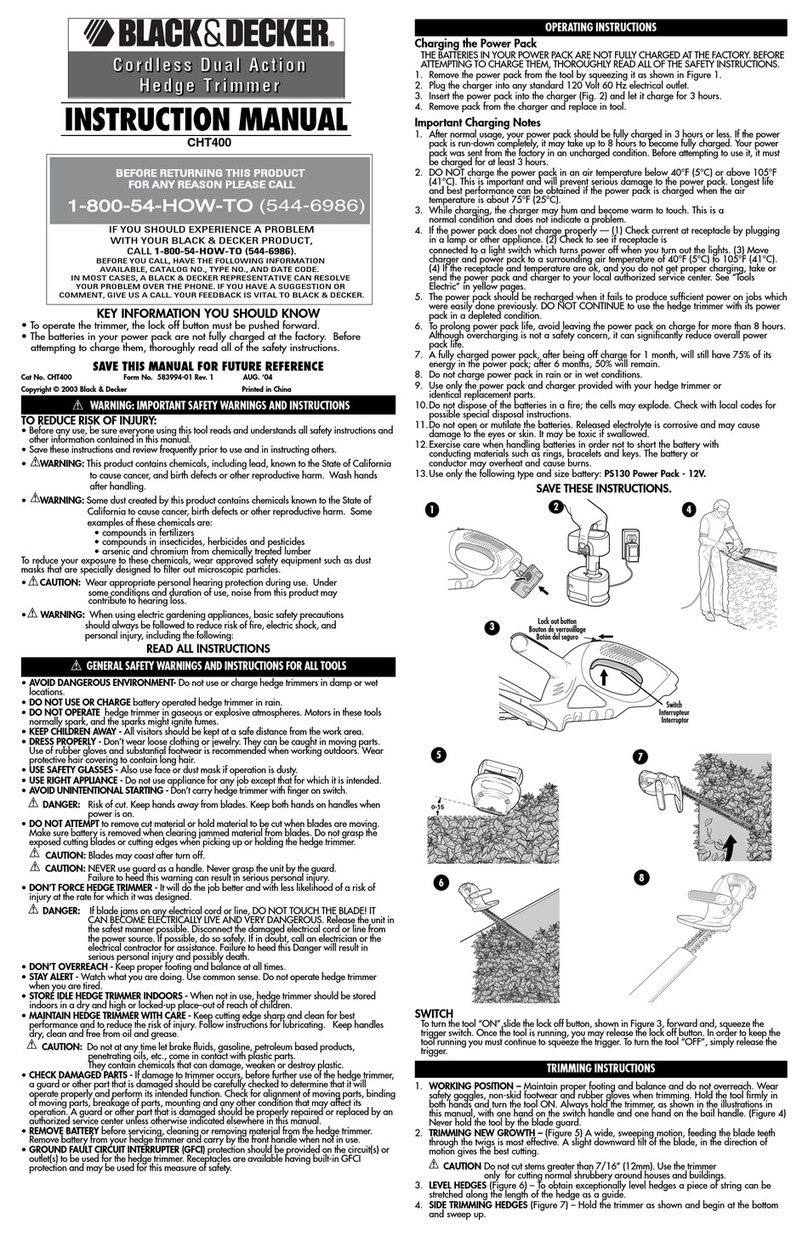 Black & Decker 583994-01 User manual
