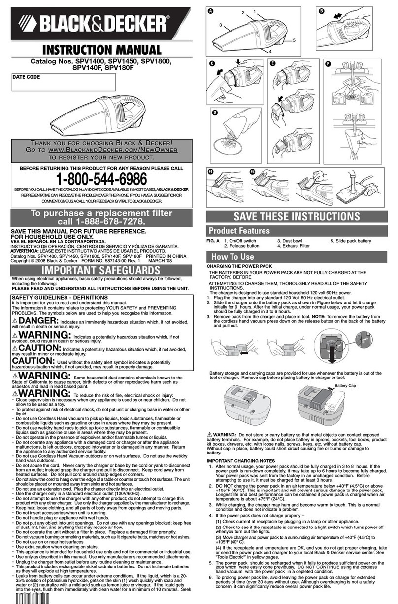 Black & Decker 587143-00 instruction manual
