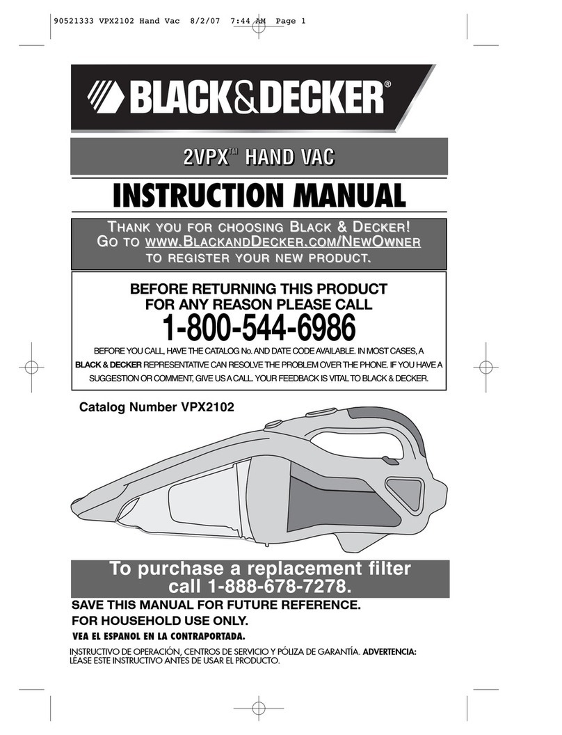 Black & Decker 2VPX 90521333 User manual
