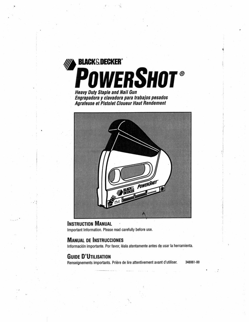 Black & Decker PowerShot 348061-00 User manual