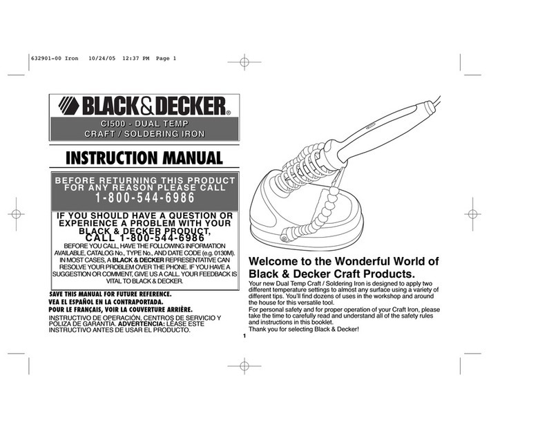 Black & Decker 632901-00 User manual
