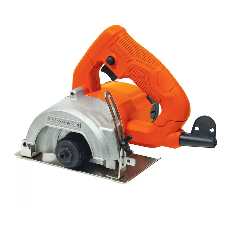 Black & Decker Pro Line TC1100 instruction manual