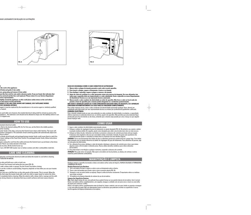 Windmere TT200 Installation instructions