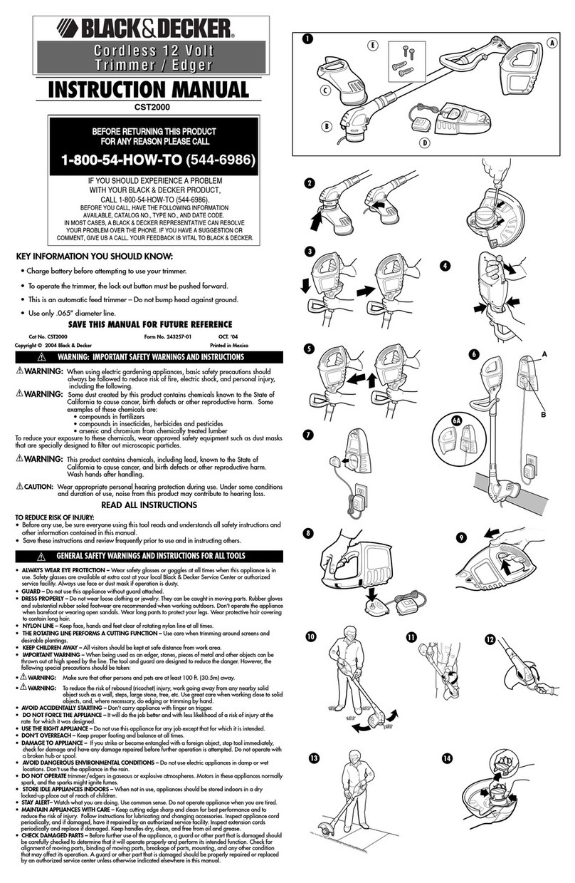 Black & Decker 243257-01 User manual