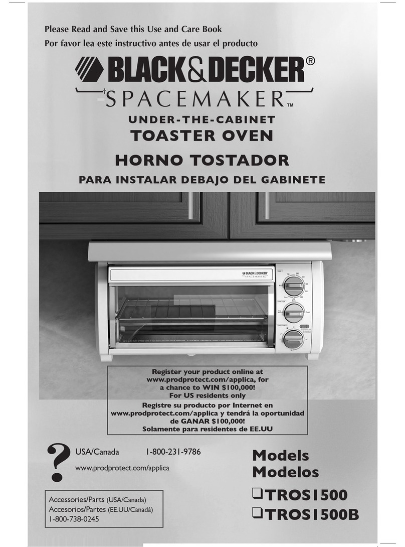 Black & Decker TROSOS1500 Installation instructions