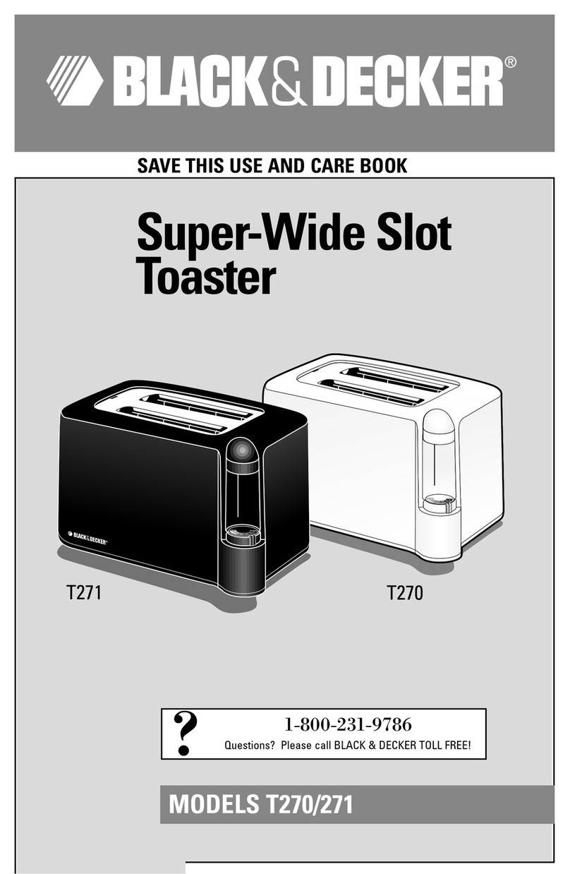 Black & Decker T270 Installation instructions