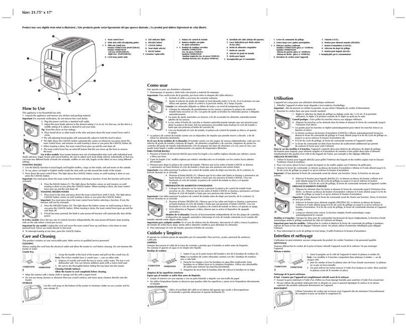 Black & Decker T3500 Installation instructions