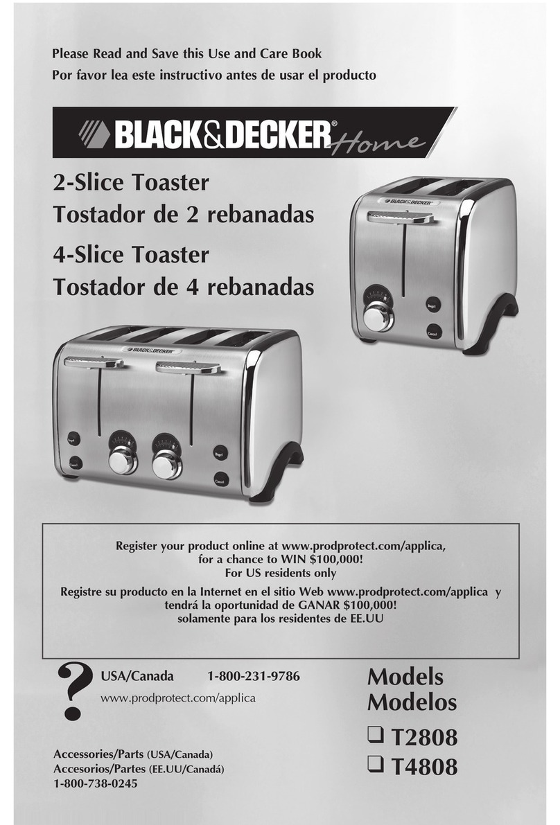 Black & Decker T2808 Installation instructions