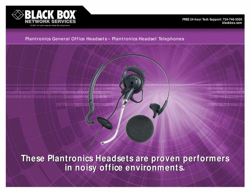 Plantronics DuoSet H141 Features