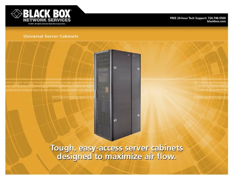 Black Box Universal Server Cabinet brochure