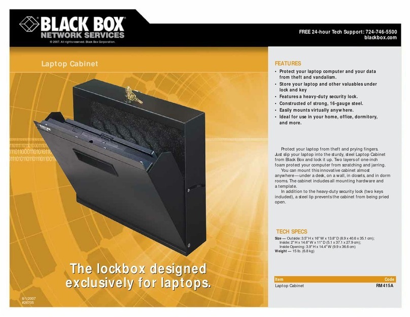 Black Box RM 415A Specifications