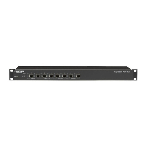 Black Box Palm-Sized Ethernet Switch Express 8-Port... User manual