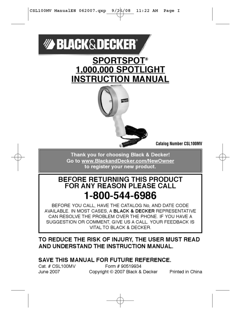 Black & Decker 0 instruction manual