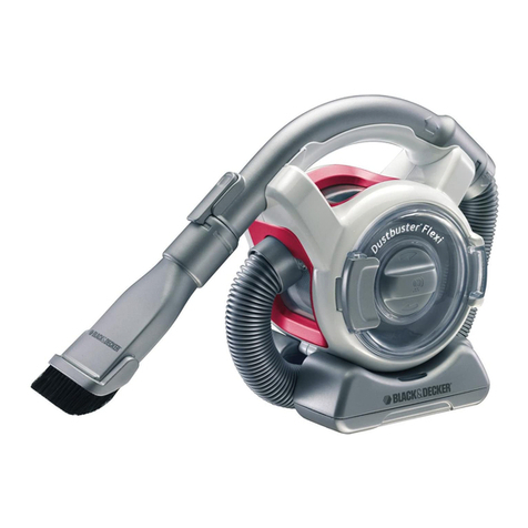 Black & Decker Powerful Solutions Dustbuster Flexi PD1080 Original instructions