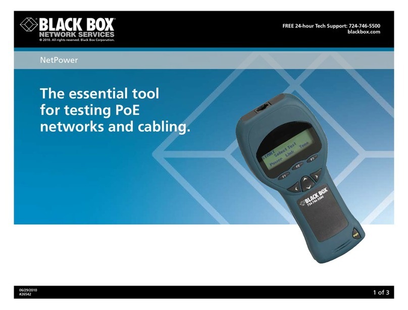 Black Box NetPower 26542 User manual