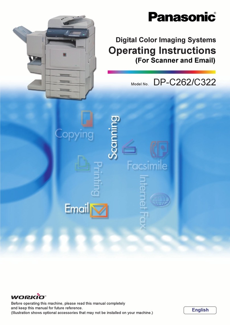Panasonic DP-C262 C322 User manual