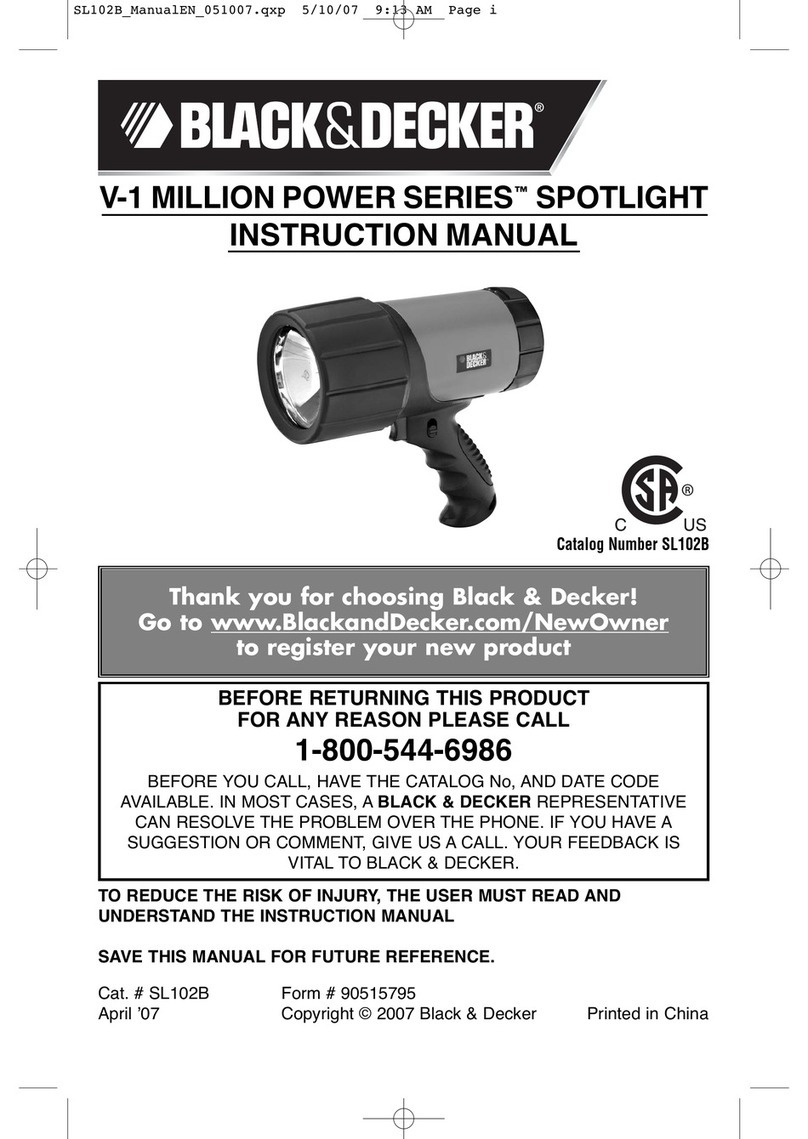 Black & Decker Power Series 90515795 User manual