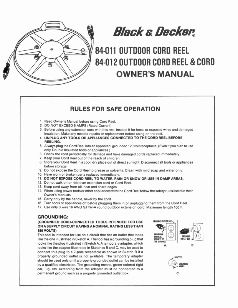 Black & Decker 84-011 User manual