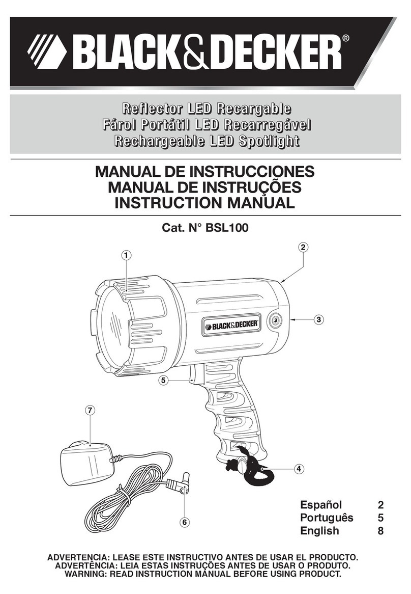 Black & Decker BSL100 User manual
