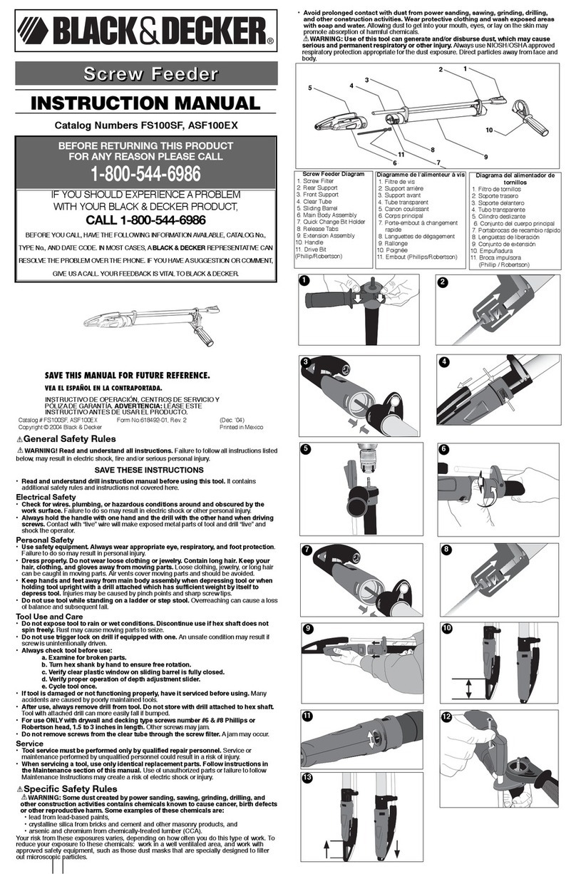 Black & Decker 618492-01 User manual